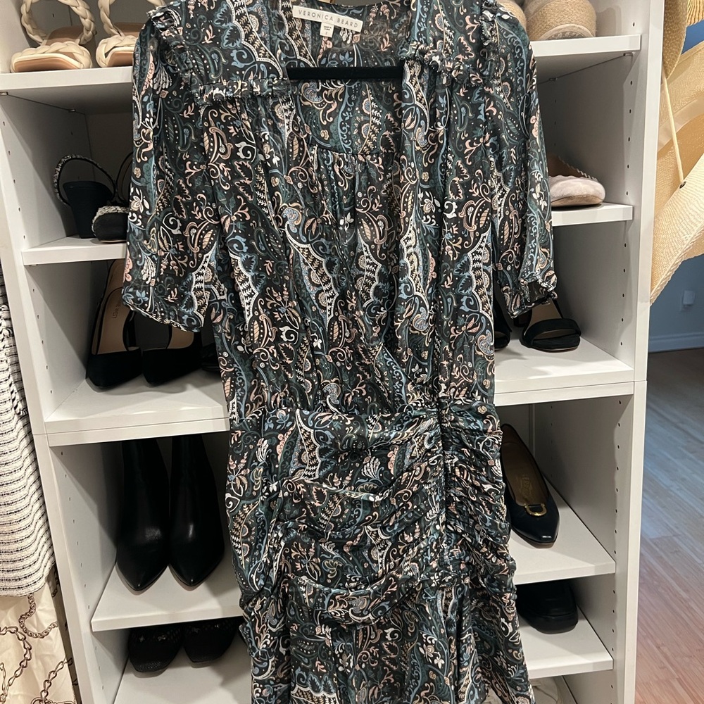 Veronica Beard Multicolor Paisley Top